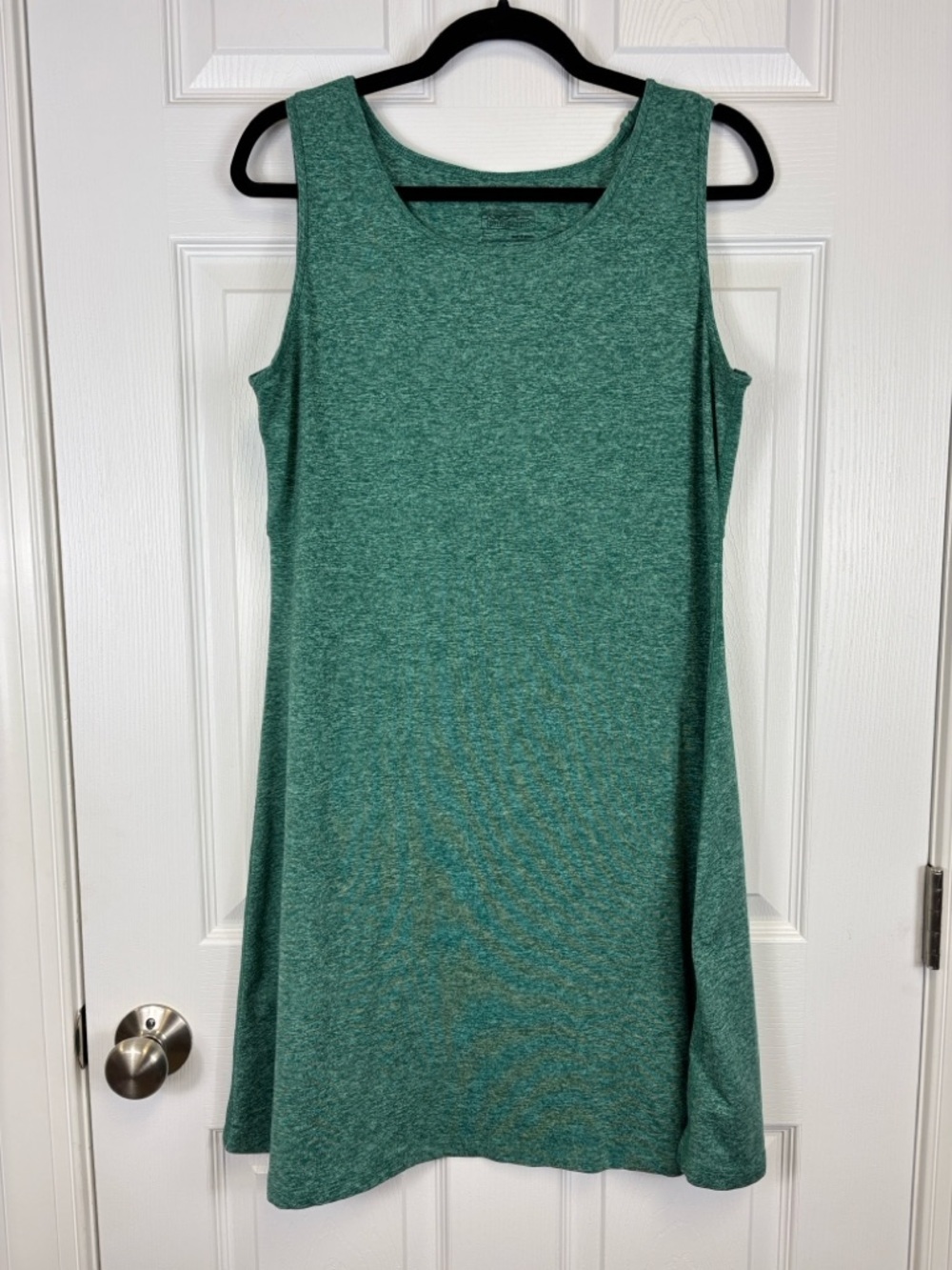 Patagonia seabrook twist dress howling turquoise sz lg - Picture 2 of 6
